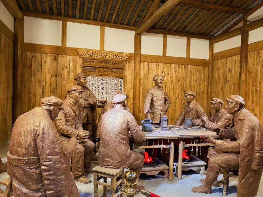 三,参观苟坝会议陈列馆.